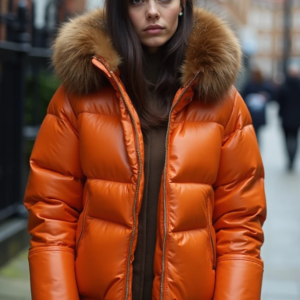 red leather puffer jacket, women lambskin jacket, sheepskin winter coat, fur hood leather jacket, genuine leather puffer coat, premium winter outerwear, custom leather jacket women, wholesale leather jackets usa, bulk winter jackets uk, damen lederjacke rot, echtleder jacke damen, luxury lambskin coat, winter fashion puffer jacket