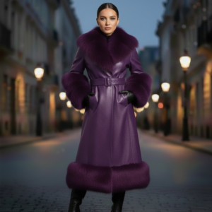 Upgrade your winter collection with our Brown Real Leather Long Coat, crafted from genuine leather for durability, warmth, and timeless style. Designed for comfort and elegance, this coat features a soft fur collar that enhances insulation while adding a bold, refined look. Each piece is made after order confirmation to ensure accurate sizing and high-quality finishing. This coat is suitable for individual buyers as well as retailers looking for dependable bulk supply. We offer competitive bulk pricing options, making it ideal for boutiques, resellers, or wholesale buyers. The classic red finish pairs easily with formal or casual outfits, providing versatility along with long-lasting wear. Our made-to-order process ensures attention to detail and a fit tailored to customer measurements. Whether for personal use or large-volume purchasing, this coat combines craftsmanship, premium materials, and reliable production standards.