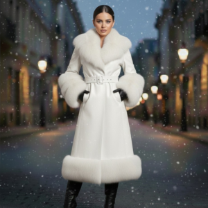 Red Real Leather Long CoatUpgrade your winter collection with our Red Real Leather Long Coat, crafted from genuine leather for durability, warmth, and timeless style. Designed for comfort and elegance, this coat features a soft fur collar that enhances insulation while adding a bold, refined look. Each piece is made after order confirmation to ensure accurate sizing and high-quality finishing. This coat is suitable for individual buyers as well as retailers looking for dependable bulk supply. We offer competitive bulk pricing options, making it ideal for boutiques, resellers, or wholesale buyers. The classic red finish pairs easily with formal or casual outfits, providing versatility along with long-lasting wear. Our made-to-order process ensures attention to detail and a fit tailored to customer measurements. Whether for personal use or large-volume purchasing, this coat combines craftsmanship, premium materials, and reliable production standards.