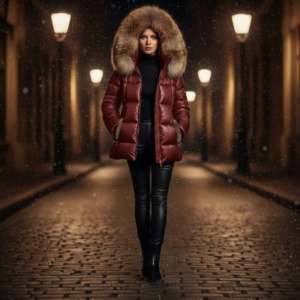 Add warmth and bold winter style to your collection with our Women’s Red Lambskin Leather Puffer Jacket, crafted from genuine sheepskin (lambskin) leather for natural insulation, durability, and comfort. Designed with a contemporary puffer silhouette, this jacket offers reliable cold-weather coverage while maintaining a fashionable and distinctive appearance. The attached fur hood provides additional warmth and enhances the overall design, making it suitable for colder climates and seasonal wear. Each jacket is produced after order confirmation to ensure careful workmanship, consistent finishing, and accurate sizing. The smooth leather exterior paired with a comfortable interior lining supports extended use throughout the winter season. This product is ideal for individual customers, boutiques, and resellers, and is available with competitive bulk purchasing options for larger quantity orders.